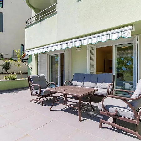 דירה Vista Adriatic By Irundo - Sea View Terrace & Free Parking אופטיה