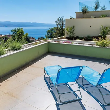 Vista Adriatic By Irundo - Sea View Terrace & Free Parking דירה אופטיה