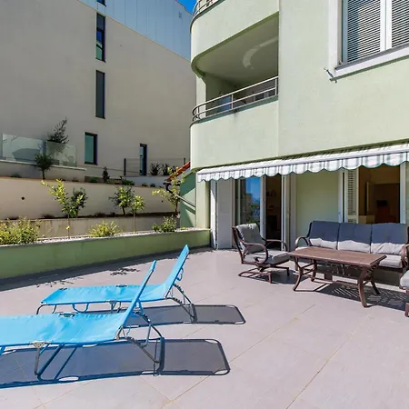דירה Vista Adriatic By Irundo - Sea View Terrace & Free Parking אופטיה